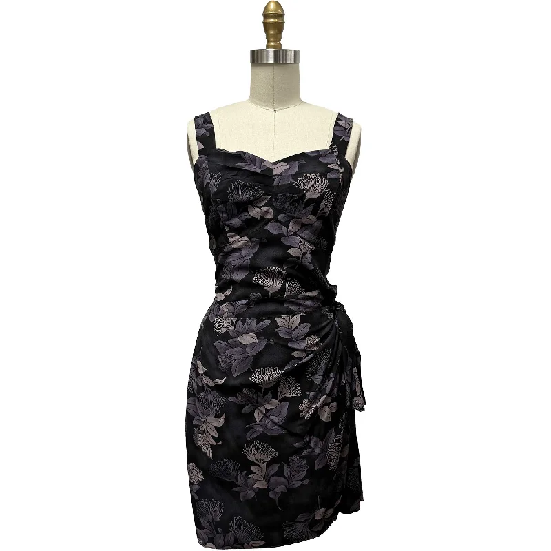 Special Savings Ohia Black Sarong Dress