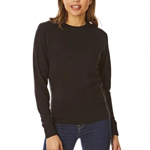 Act Now Light And Shade Womens/Ladies Soft Touch Crew Neck Jumper