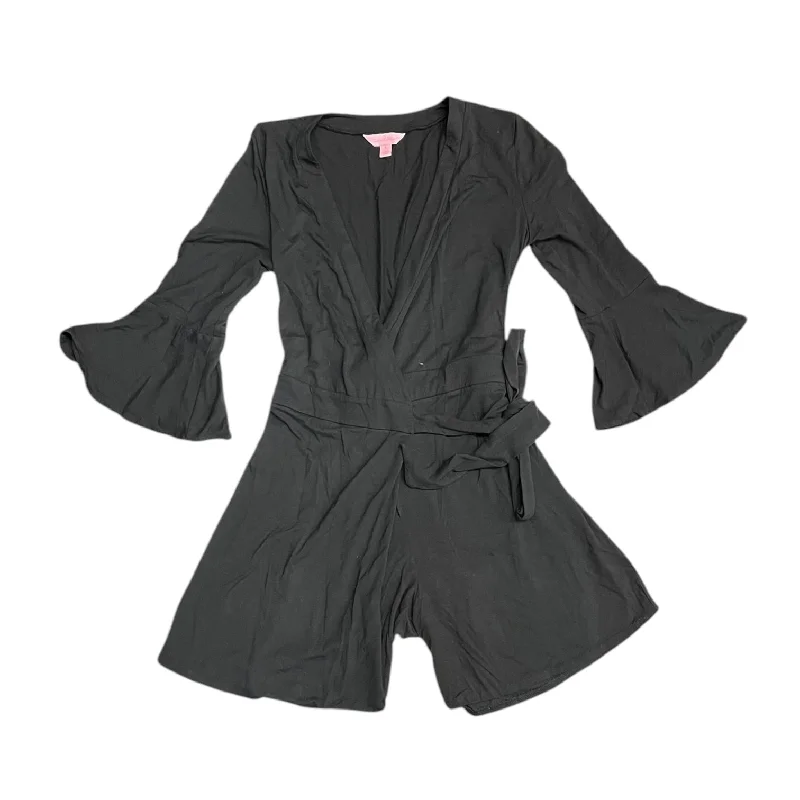 Deal of the Day Romper By Lilly Pulitzer In Black, Size: S