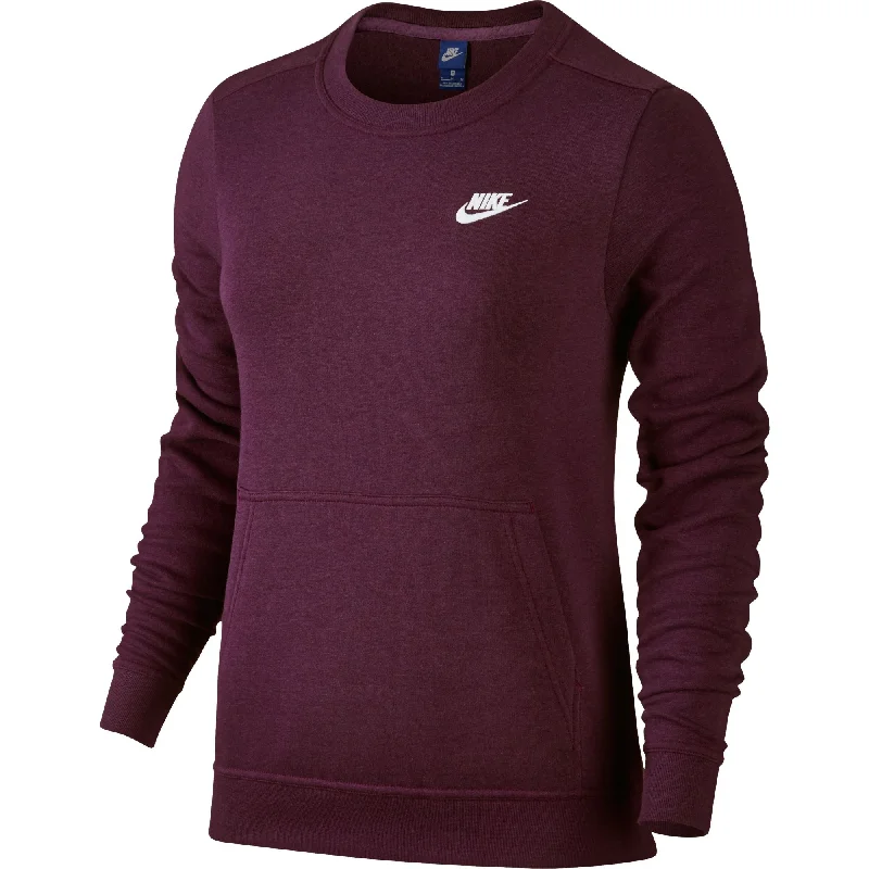 Year-End Sale Nike Crew Women's Sweatshirt Port Wine