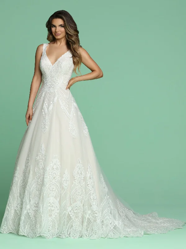 Great Deals Davinci Bridal 50616 A Line Embroidered Sequin Ballgown Lace Wedding Dress V Neck Great Deals Davinci Bridal 50616 A Line Embroidered Sequin Ballgown Lace Wedding Dress V Neck
