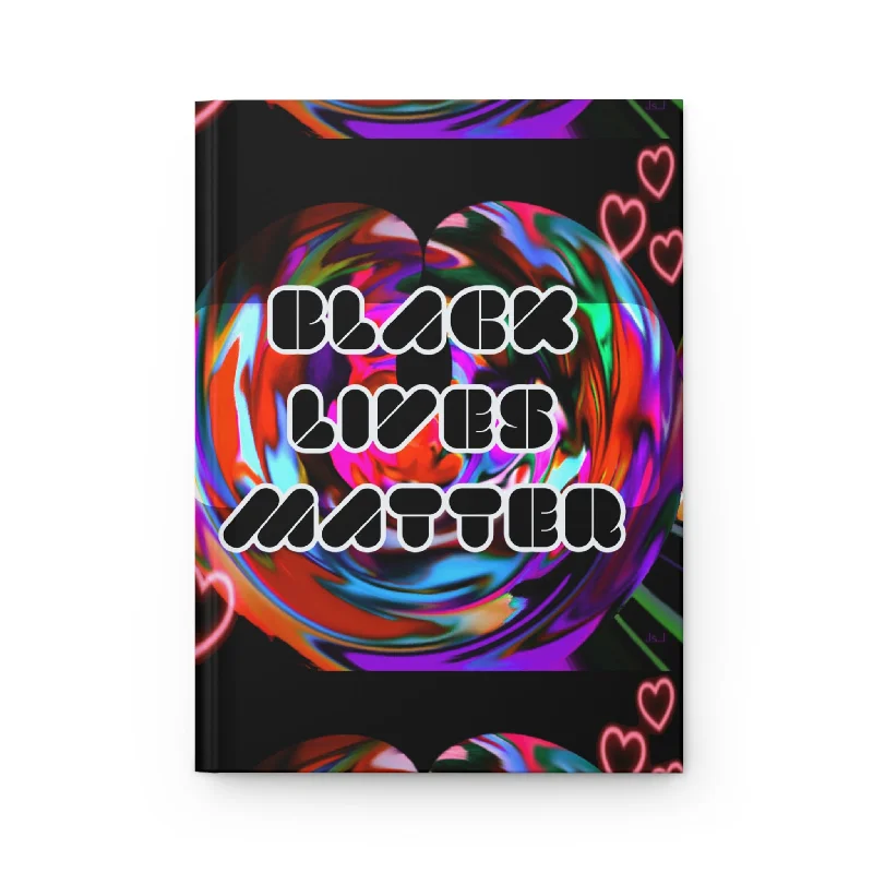 Season Finale Sale Hardcover Journal Matte - BLACK LIVES MATTER