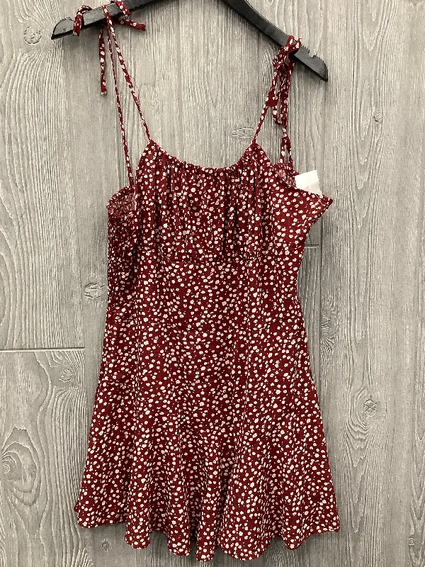 Buy Now Romper By Clothes Mentor In Red, Size: Xxl