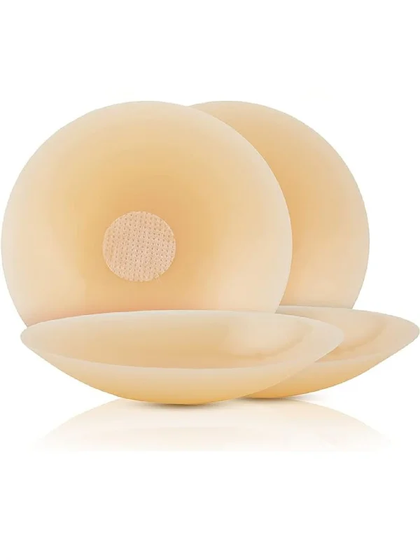 YEAR-End Clearance Miss Circle Nude Silicon Reusable Nipple Covers Ultra Thin Breast Pasties