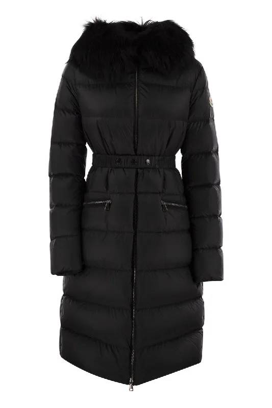 Deal Alert BOEDIC - Long down jacket with hood