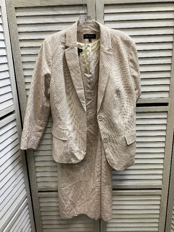 Exclusive Offers Dress Suit 2pc By Talbots In Blue & Red & White, Size: 12