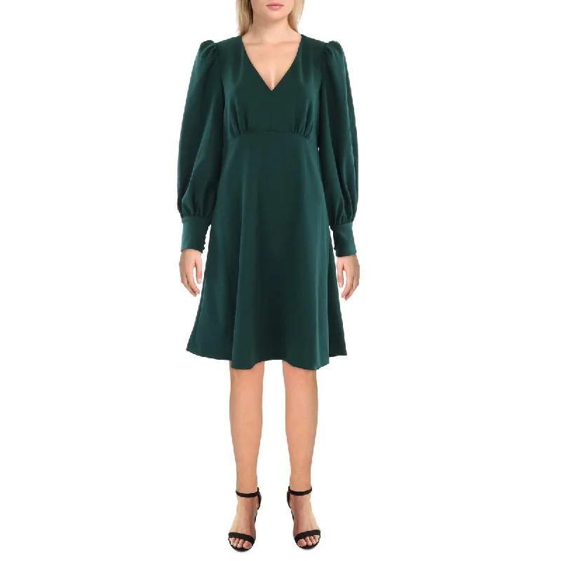Savings Galore Womens Bishop Sleeve Short Mini Dress