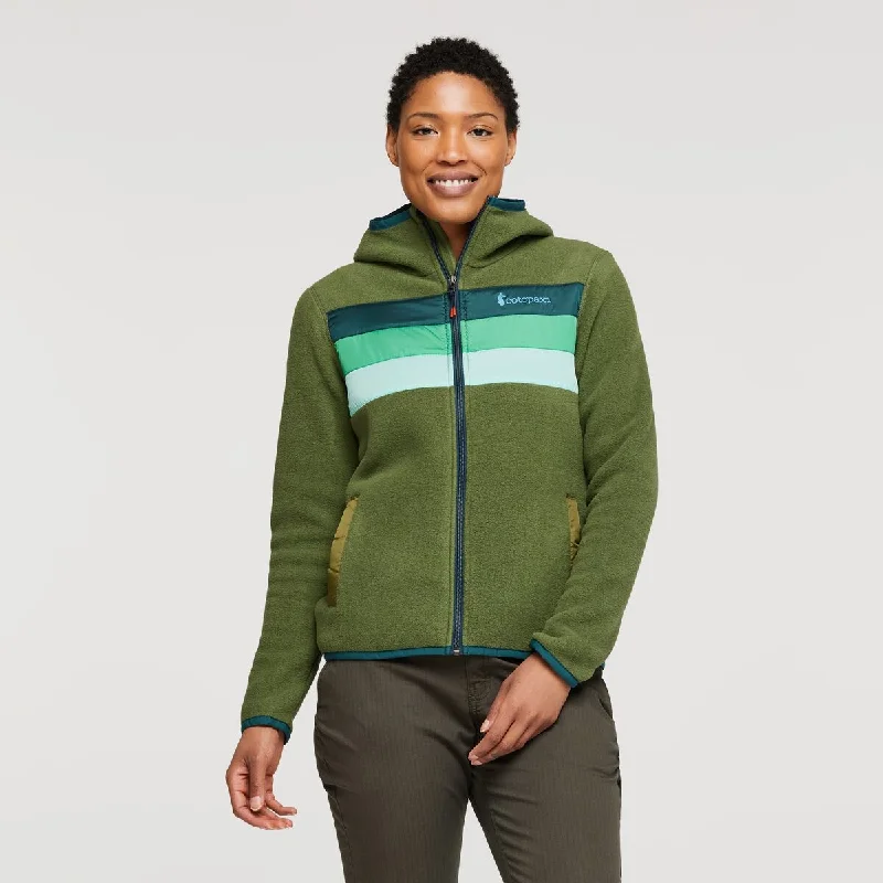 Massive Deals Teca Fleece Hooded Full-Zip Jacket - Womens