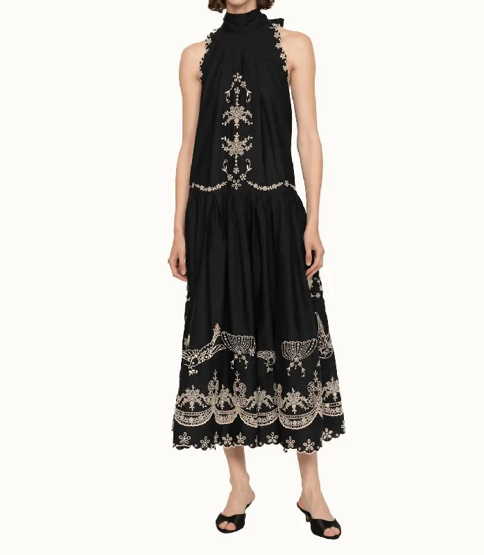 Major Savings Kingsley Midi Dress In Black