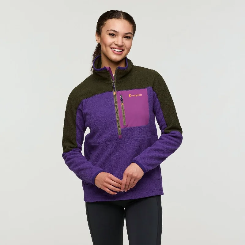 Super Bargain Abrazo Half-Zip Fleece Jacket - Womens