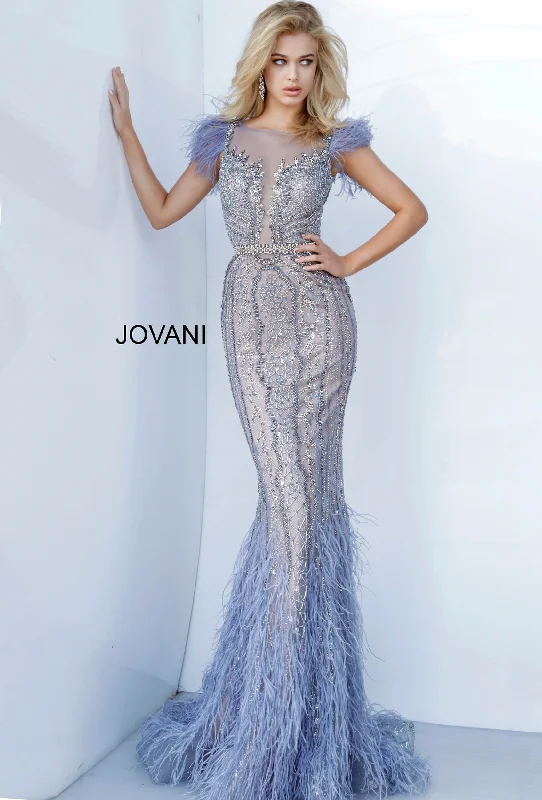 Clearance Event Jovani Couture 02326 Long Feather Mermaid Pageant Dress Mermaid Evening Gown Clearance Event Jovani Couture 02326 Long Feather Mermaid Pageant Dress Mermaid Evening Gown