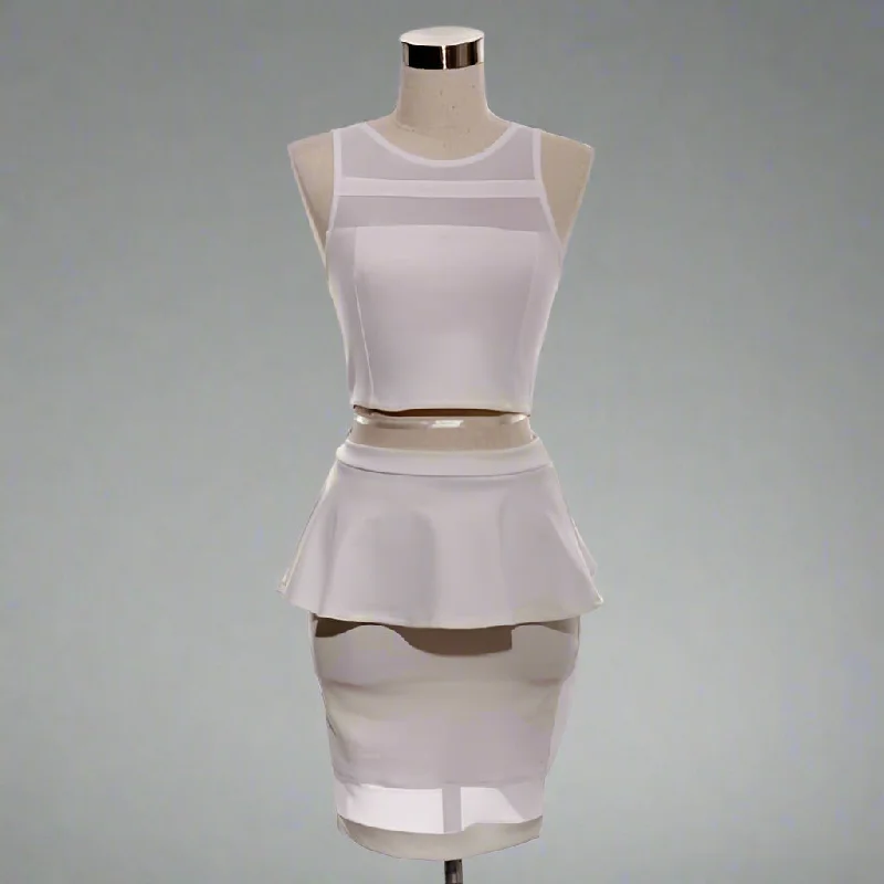 Doorbuster Deal Peplum Skirt Set
