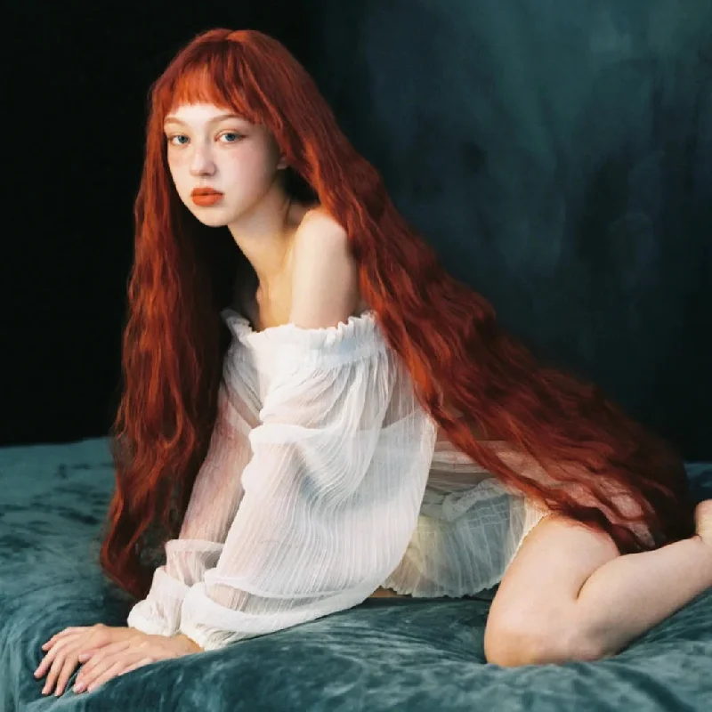 Act Fast lolita orange curly hair YV47136