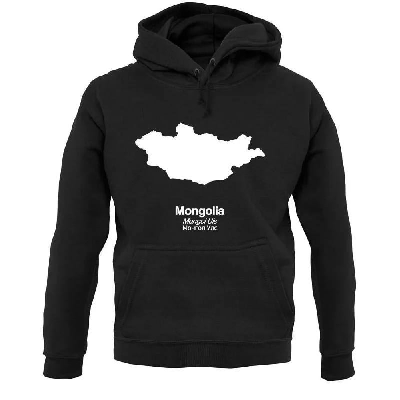 Friends and Family Sale Mongolia Silhouette Unisex Hoodie