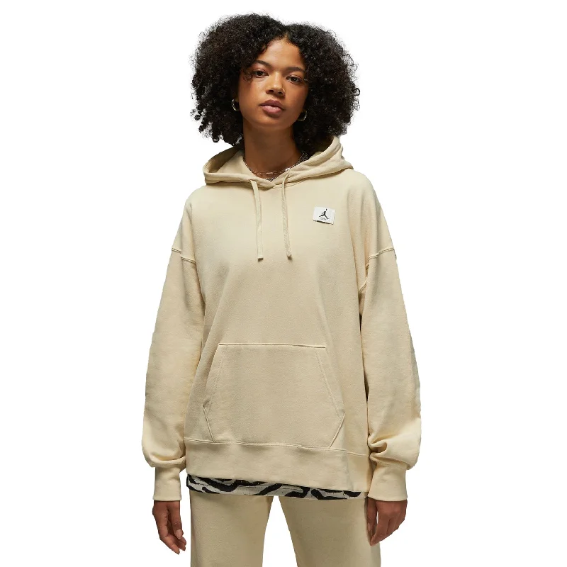 Take Advantage Jordan Flight Fleece Pullover Women's Hoodie Beach Beige