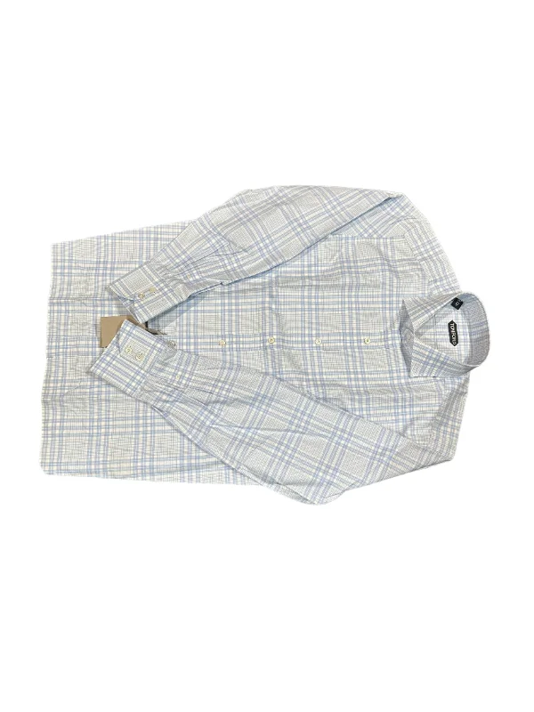Factory Direct Sale Tom Ford Mens Slim Fit Patterned Dress Shirt in Multicolor