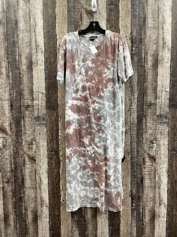 New Markdowns Dress Casual Maxi By Mono B In Tie Dye Print, Size: M