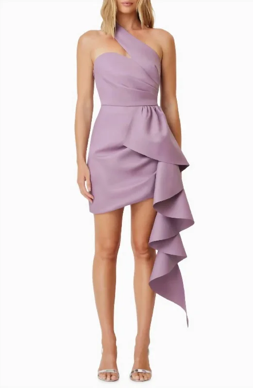 New Markdowns Convergence Dress In Mauve