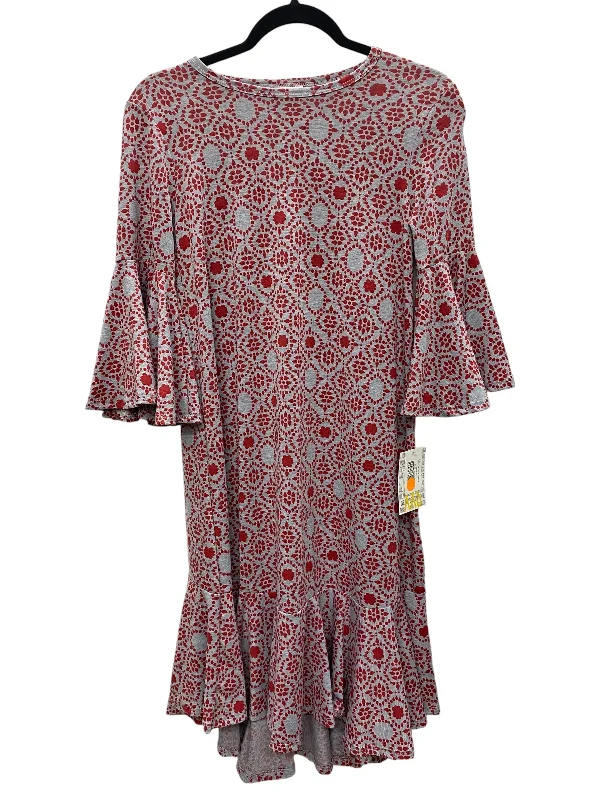 Closeout Dress Casual Short By Lularoe In Multi-colored, Size: Xxs
