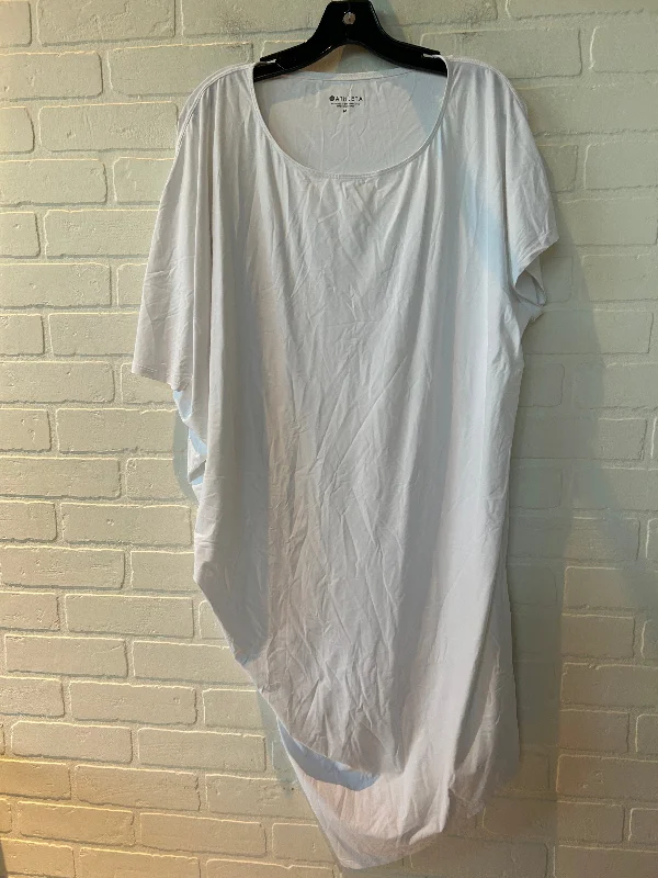 Super Deal Athletic Dress By Athleta In White, Size: M