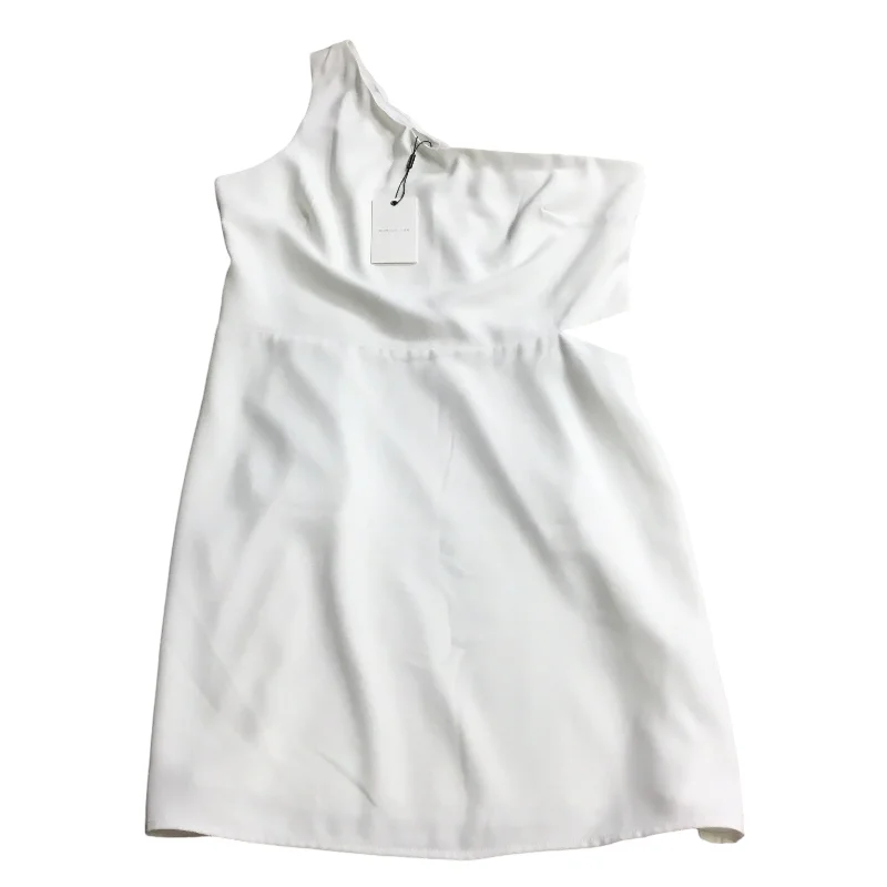 Act Fast Dress Party Short By Cmb In White, Size: L