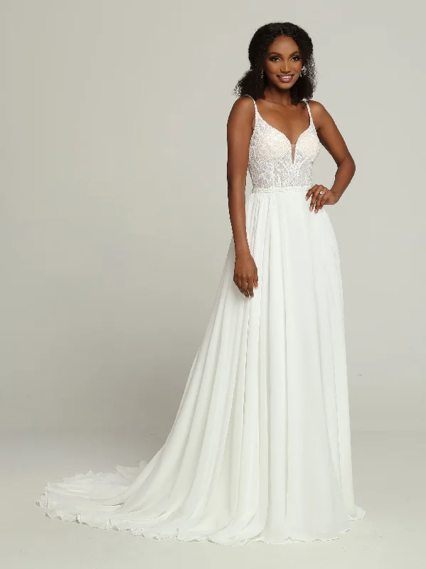 Deal Explosion Davinci Bridal 50682 Long Chiffon Beaded A Line wedding dress Bridal Gown Deal Explosion Davinci Bridal 50682 Long Chiffon Beaded A Line wedding dress Bridal Gown