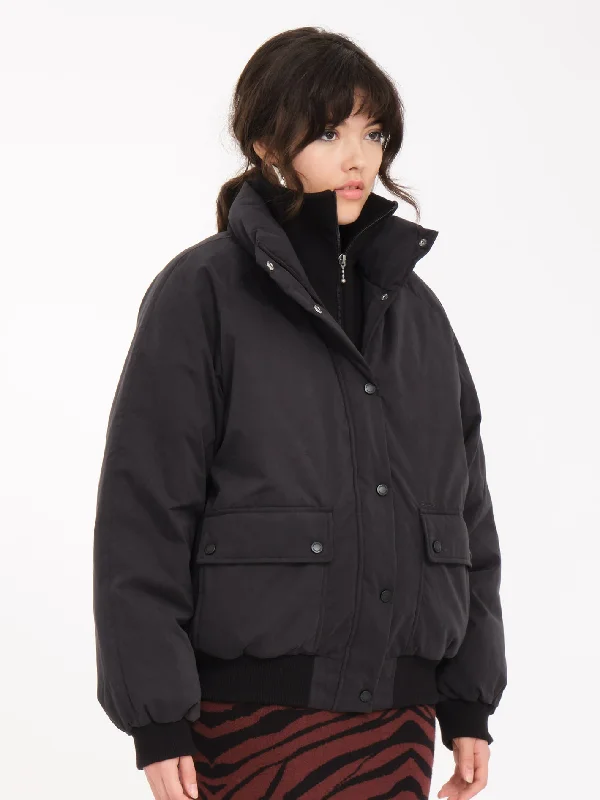 Special Buy Sleepi Puff Blouson - BLACK