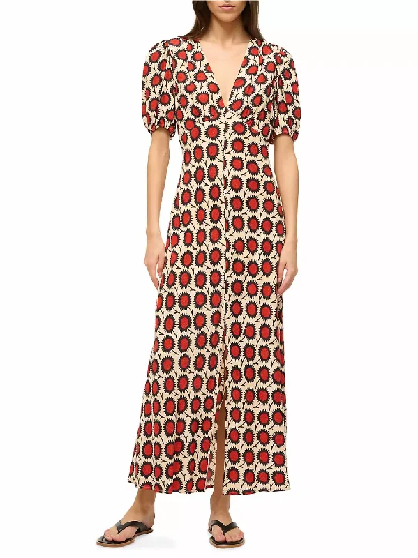 Savings Alert Vaughn Dress In Sunflower