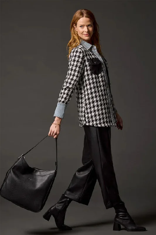 Price Meltdown Tribal Button-Up Boucle Shacket