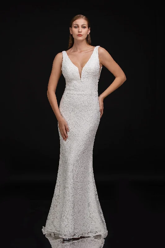 Special Price Nina Canacci 2229 size 00 Ivory Lace Formal Wedding Prom Dress V Neck Bridal Gown Special Price Nina Canacci 2229 size 00 Ivory Lace Formal Wedding Prom Dress V Neck Bridal Gown