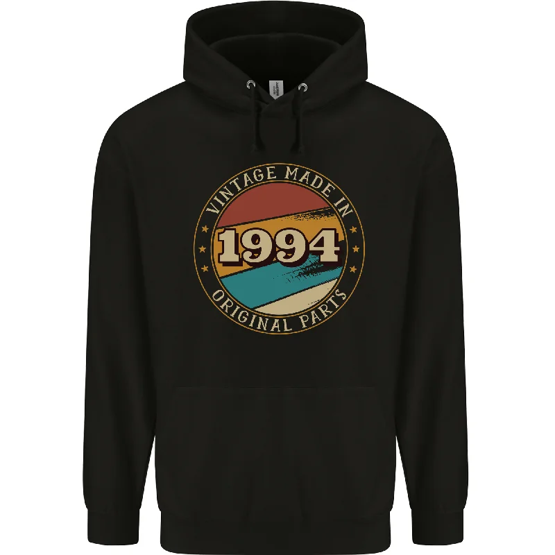 Clearance Items 30th Birthday  Vintage Made In 1994 Mens 80% Cotton Hoodie