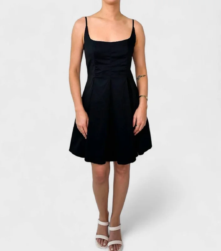 Midnight Madness Helen Mini Dress In Black