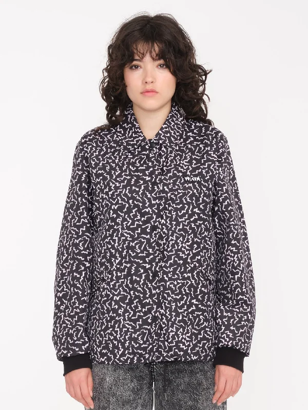 Unmissable Offer Surfpunk Coach Jacket - BLACK