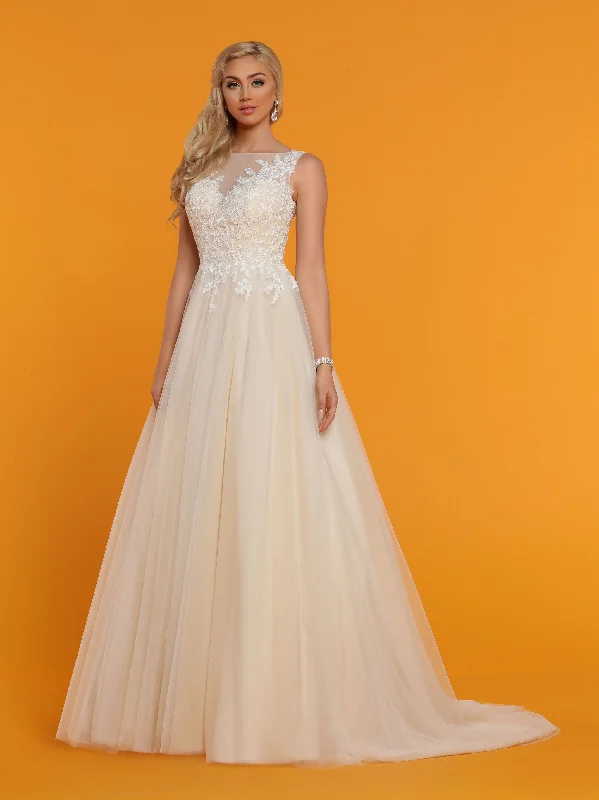 Special Savings Davinci Bridal 50515 Lace Tulle Ballgown Wedding Dress sheer Illusion neckline Back Special Savings Davinci Bridal 50515 Lace Tulle Ballgown Wedding Dress sheer Illusion neckline Back