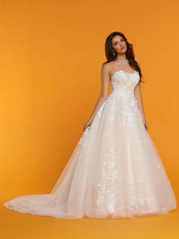 Deal Zone Davinci Bridal 50535 Lace Oragnaza Ballgown Wedding Dress Ruffle Ribbon Layer Deal Zone Davinci Bridal 50535 Lace Oragnaza Ballgown Wedding Dress Ruffle Ribbon Layer