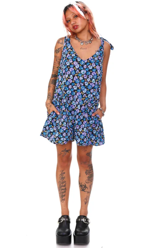 Special Price Vintage Y2K Miley Floral Button Up Jumpsuit - S/M
