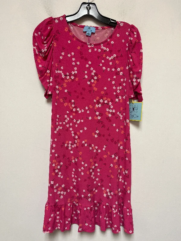 Limited Time Offer Dress Casual Short By Cece In Floral Print, Size: Xs