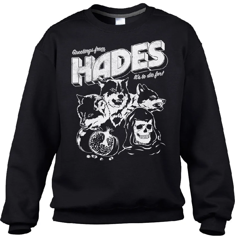 Quick Sale Unisex Greetings from Hades Sweatshirt
