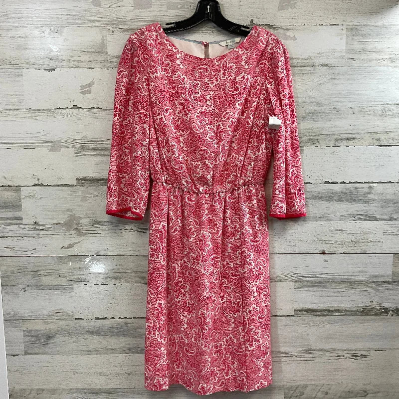 Price Cut Dress Casual Short By Boden In Red, Size: S