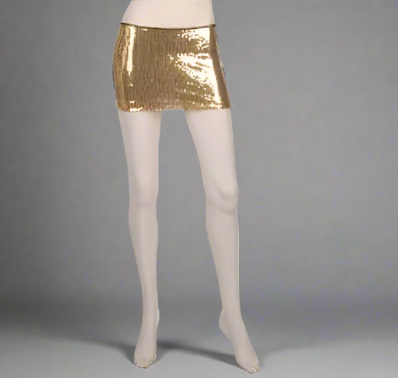 Holiday Sale Sequin Mini Skirt