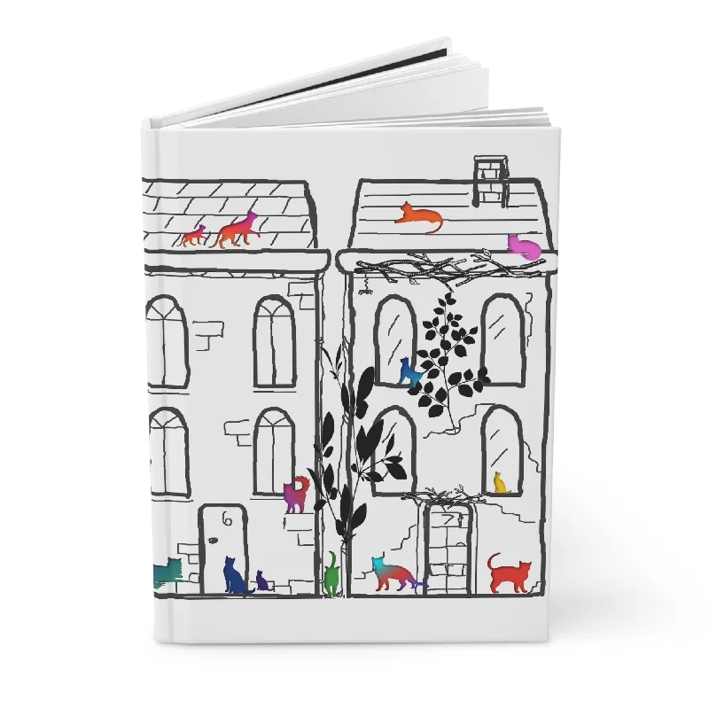 Mega Deal Hardcover Journal Matte - CAT HOUSE