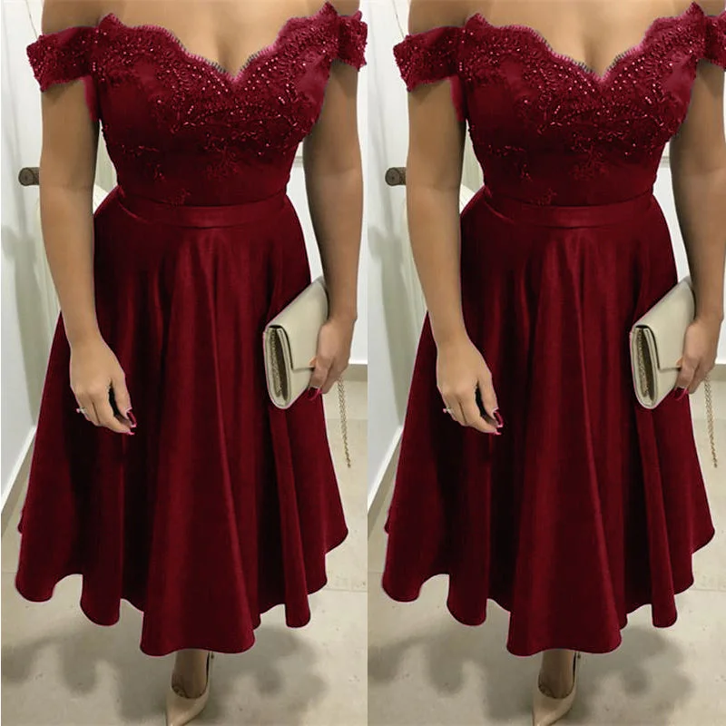 Deal Zone New Off the Shoulder Burgundy Short Homecoming Dress ,Semi Formal Teens Graduation Dresses Short Deal Zone New Off the Shoulder Burgundy Short Homecoming Dress ,Semi Formal Teens Graduation Dresses Short