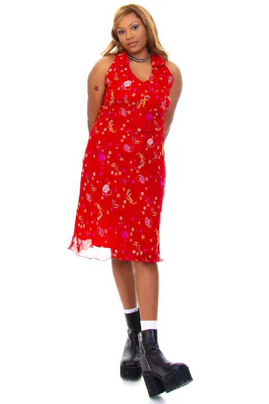 Extra Savings Vintage 90's I Love Shoes & Purses Dress - L