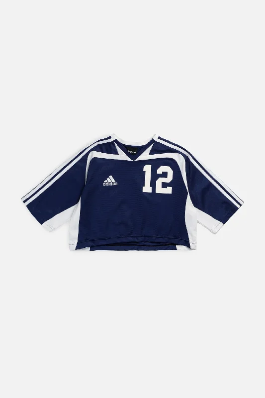 New Markdowns Rework Crop Adidas Soccer Jersey - S