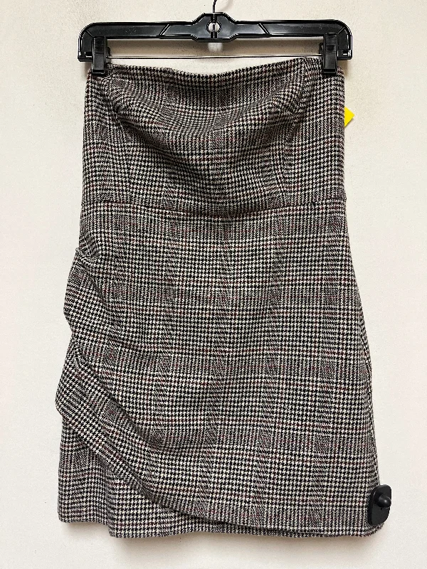 Price Break Dress Casual Short By House Of Harlow In Plaid Pattern, Size: Xs