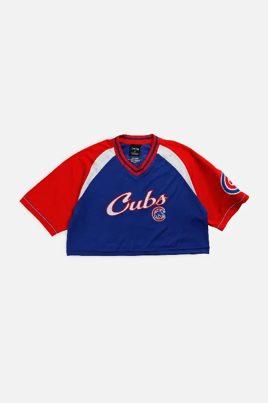 Fantastic Offers Rework Crop Chicago Cubs MLB Jersey - M