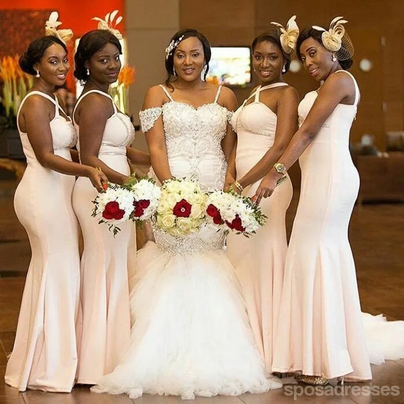 Sneak Peek Sale Unique Mermaid Cheap Long Bridesmaid Dresses Online,WG1668