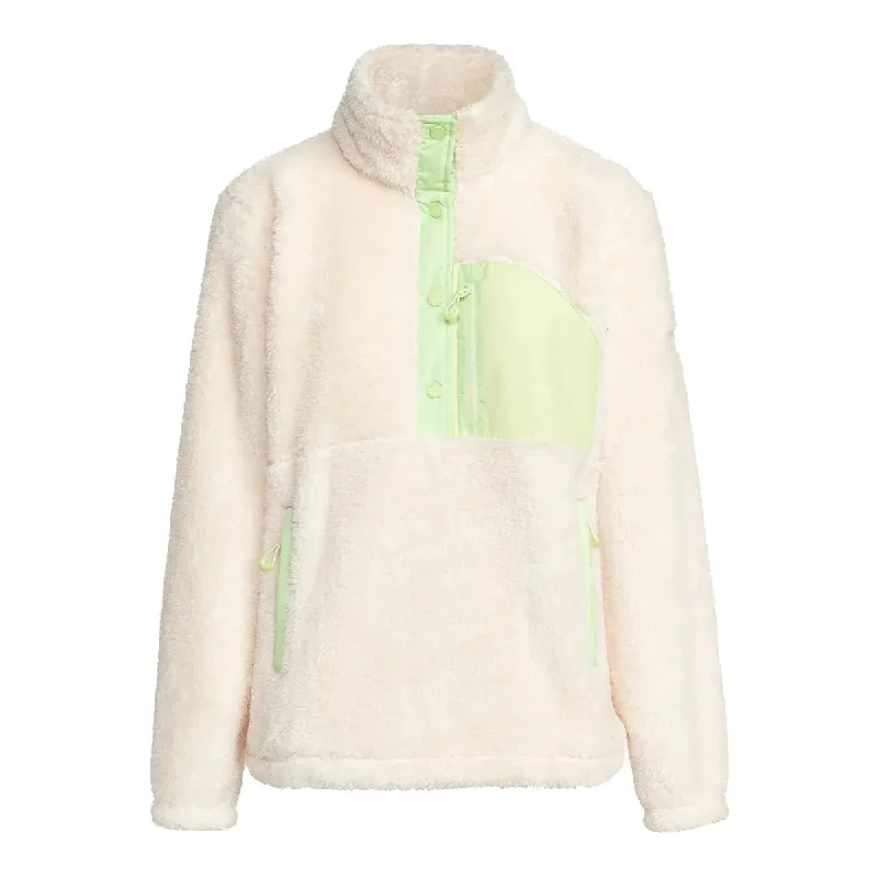 New Markdowns Alabama Mock Neck Fleece - Buttercream