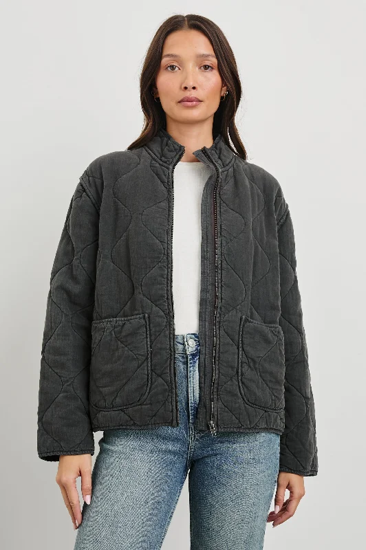 Limited Availability DENVER JACKET - FADED BLACK