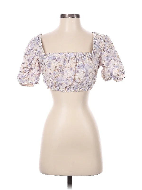 One-DAY Sale Short Sleeve Blouse